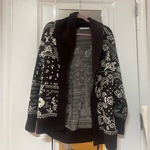 Abercrombie wrap sweater